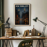 New York City Nights Poster
