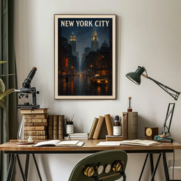 New York City Nights Poster