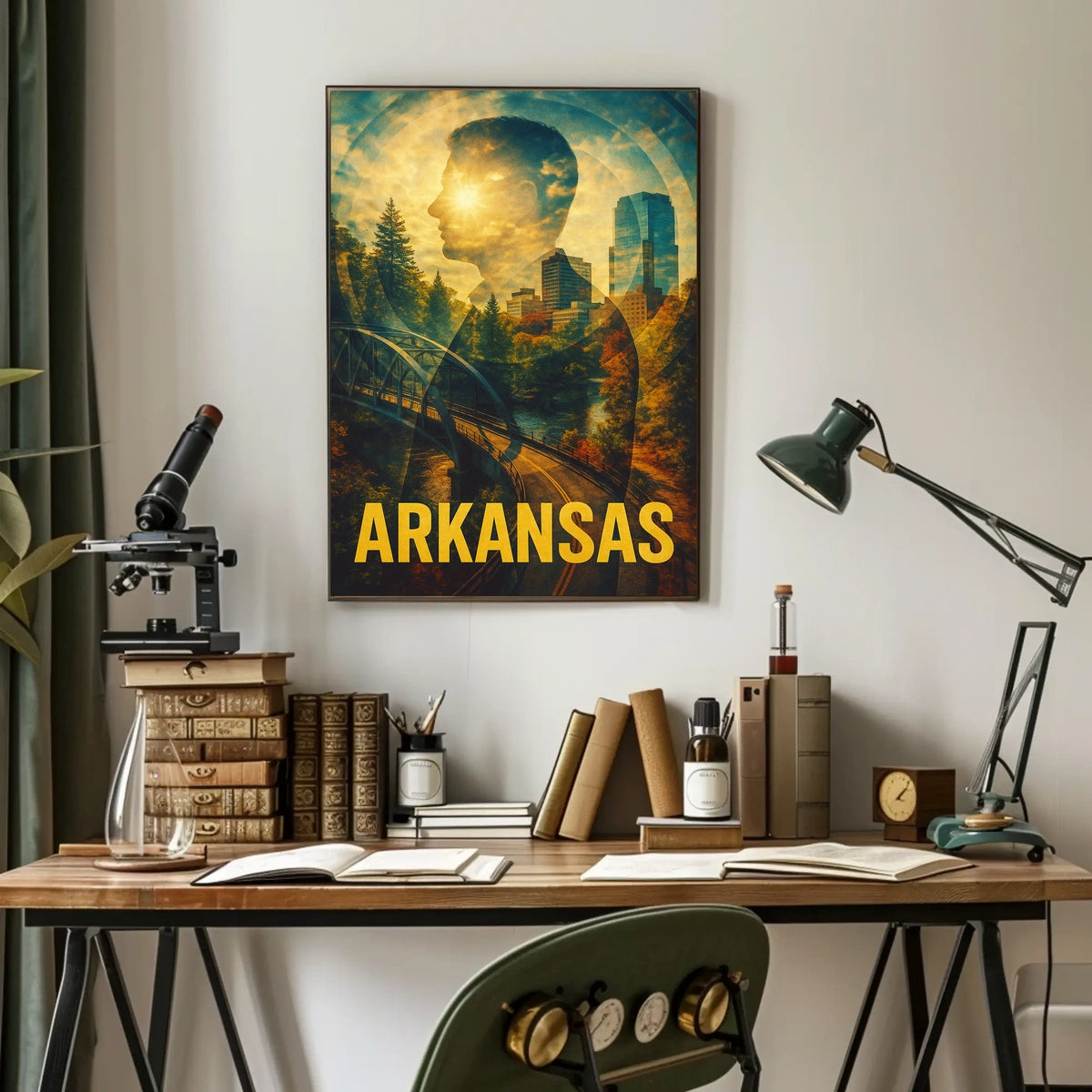 Arkansas A Scenic Journey Poster