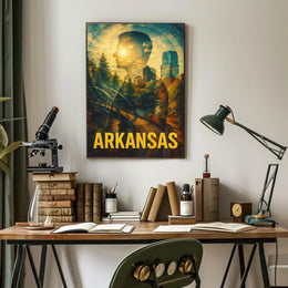 Arkansas A Scenic Journey Poster