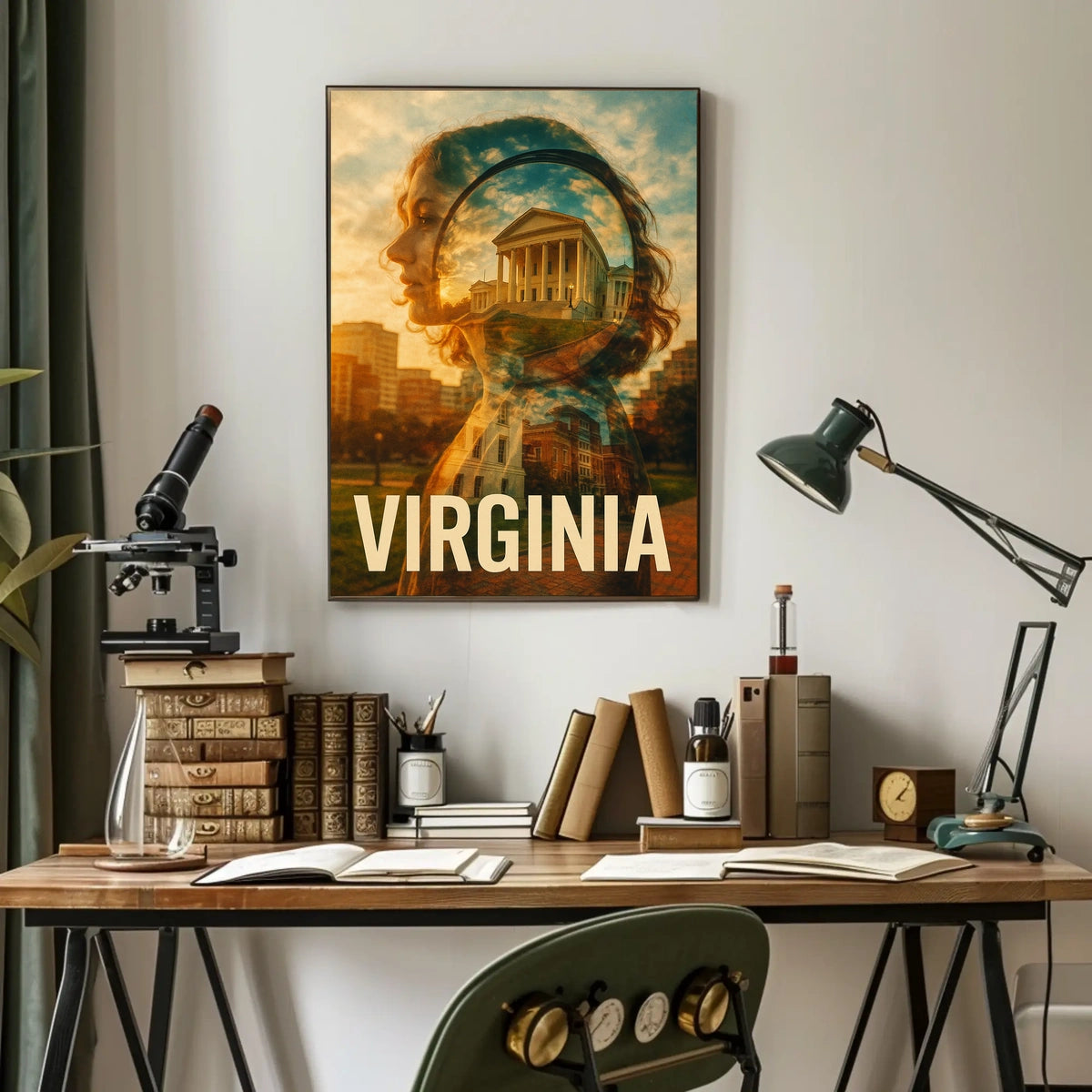 Virginia Reflections Poster