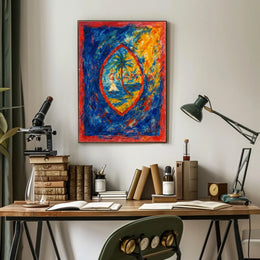 Vibrant Guam Poster