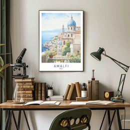 Amalfi Coastline Poster PosterGoat