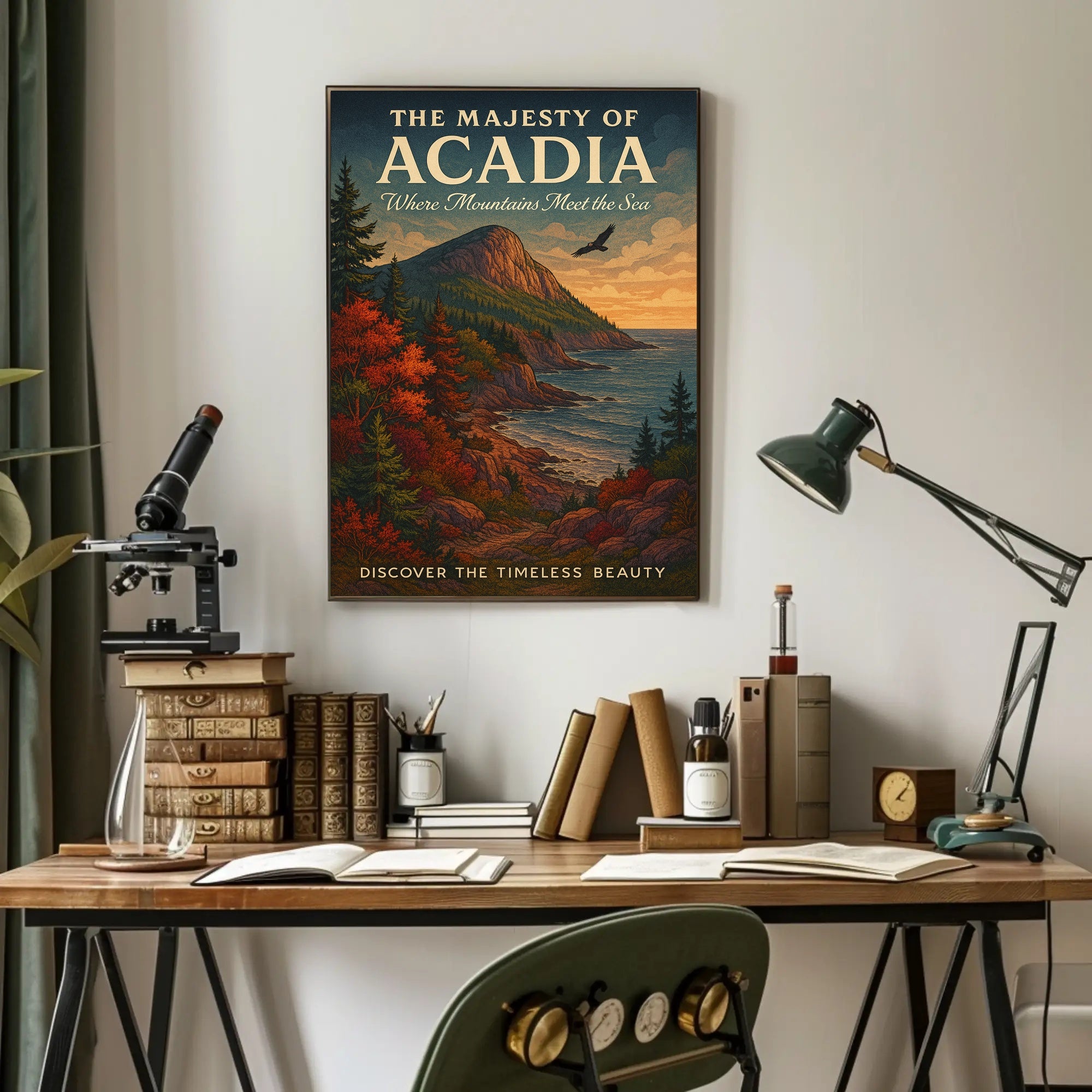 The Majesty of Acadia Poster PosterGoat