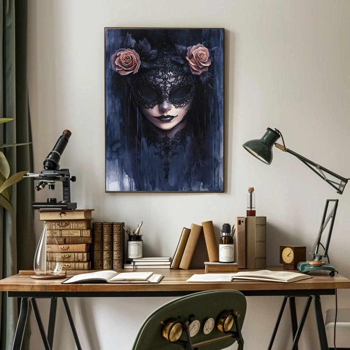 Mystical Persona Art Print Poster