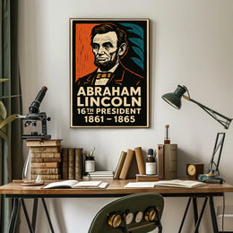 Abraham Lincoln 16th President Poster