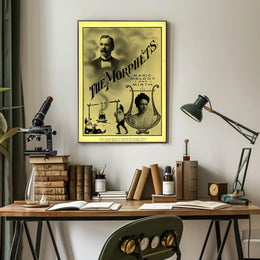 The Morphets Vintage Magic Show Cultural Poster