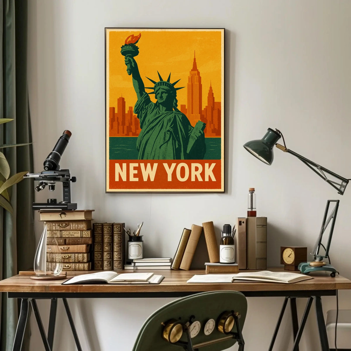 Iconic New York Poster