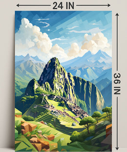 Majestic Machu Picchu Poster