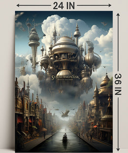 SimalRmonask A Steampunk Vision Poster