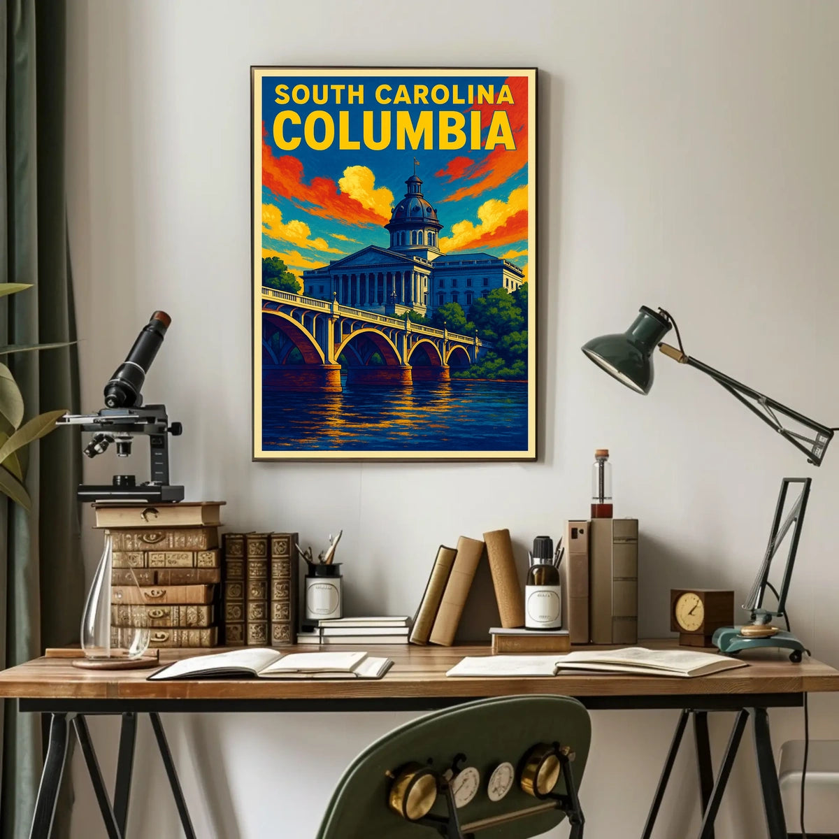 Columbia, South Carolina Poster
