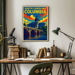 Columbia, South Carolina Poster