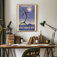 Great Barrier Reef Anglers' Paradise Travel Poster