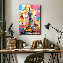 Vibrant Tower Poster