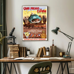 Gran Premio de España 1951 Poster