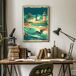 Coastal Serenity Poster