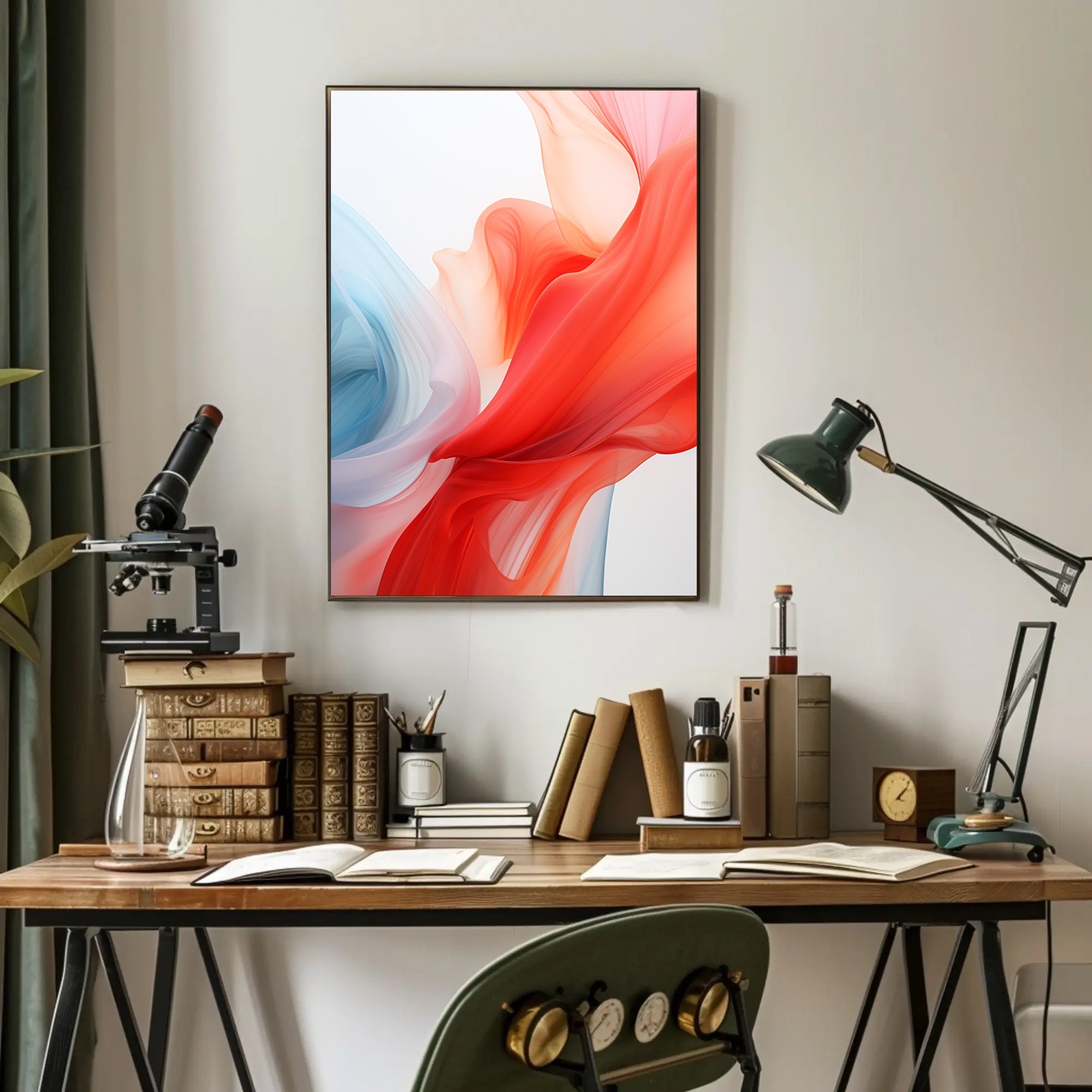 Flowing Harmony Poster