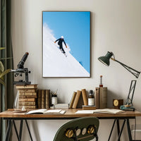 Skiing Adventure Poster