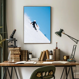 Skiing Adventure Poster