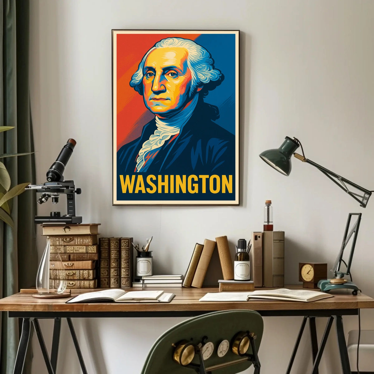 George Washington 1St President Poster