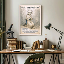 Saint Bernadette Soubirous Poster PosterGoat