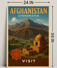 Visit Afghanistan Poster PosterGoat