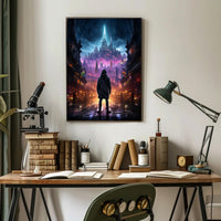 Journey To The Neon City Poster