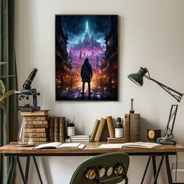 Journey To The Neon City Poster