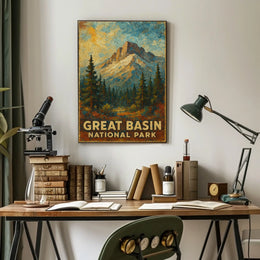 Great Basin National Park Scenic Wanderlust Poster