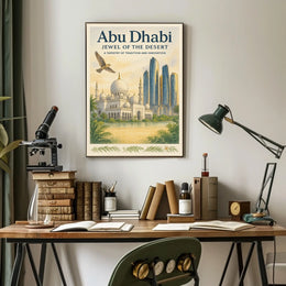 Abu Dhabi Jewel Tradition Meets Innovation Poster