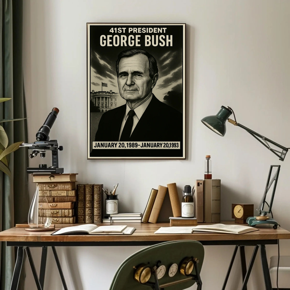 George Bush 41St President Poster