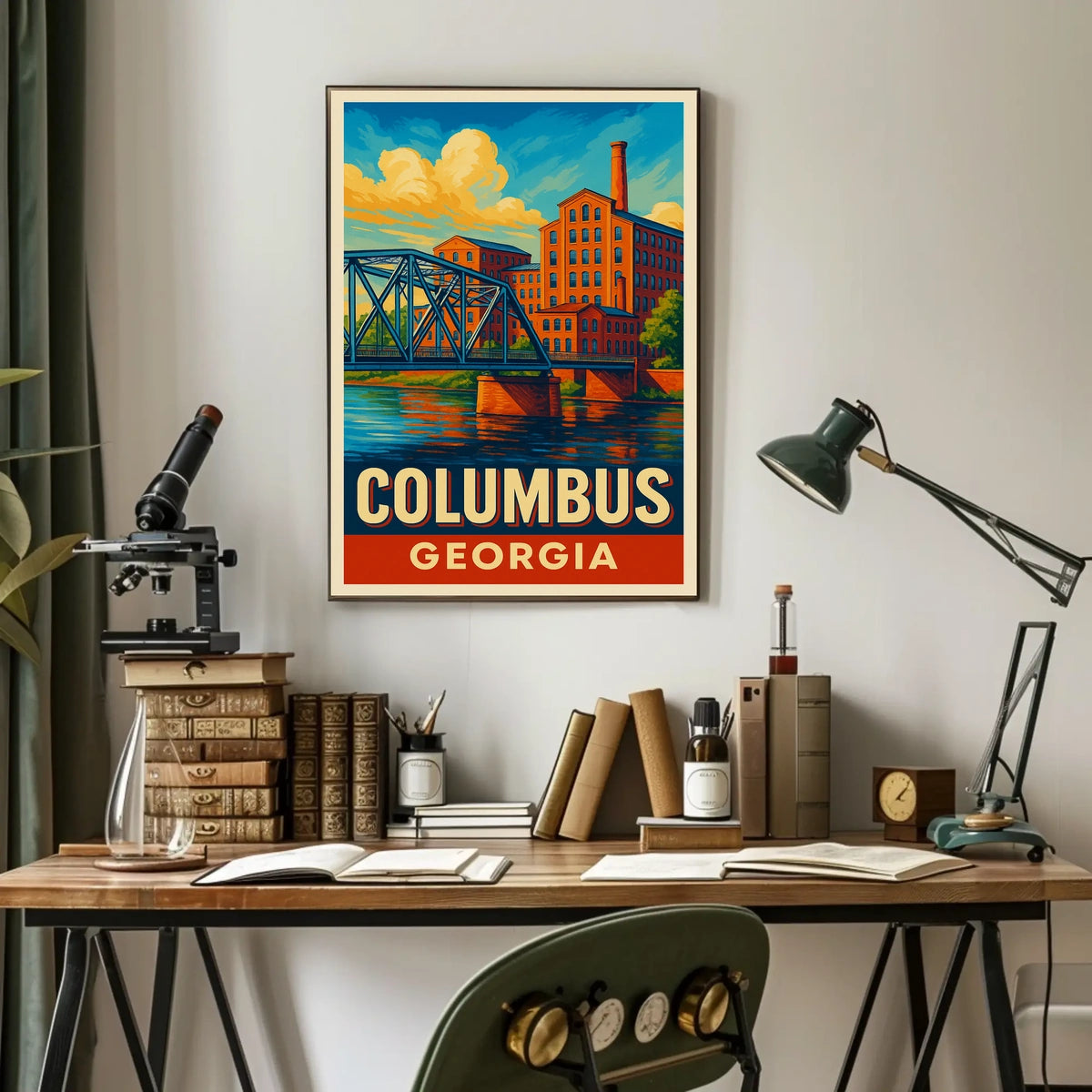 Columbus, Georgia Poster