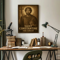 Saint Constantine The Great Poster