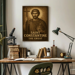 Saint Constantine The Great Poster