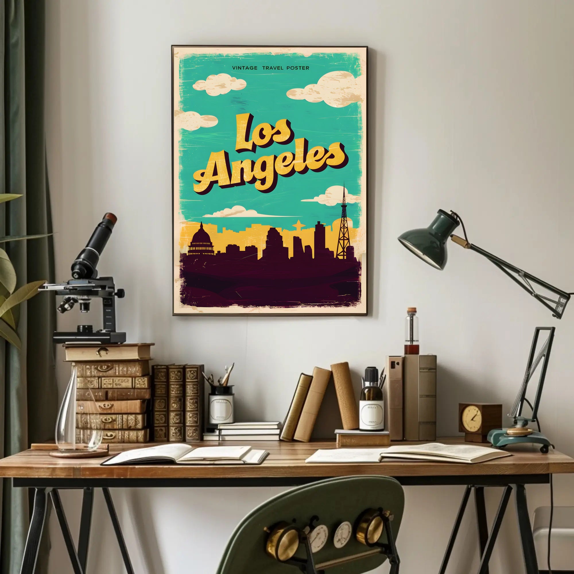 Los Angeles Vintage Poster