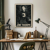 Jim Thorpe Athletic Legend Poster