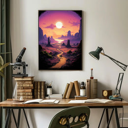 Journey Through The Painted Desert Poster