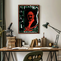 Laurant The Man of Many Mysteries Vintage Cultural Poster