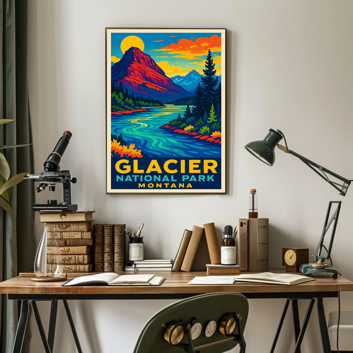Glacier National Park Montana Poster
