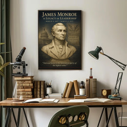 James Monroe A Legacy Of Leadership Poster