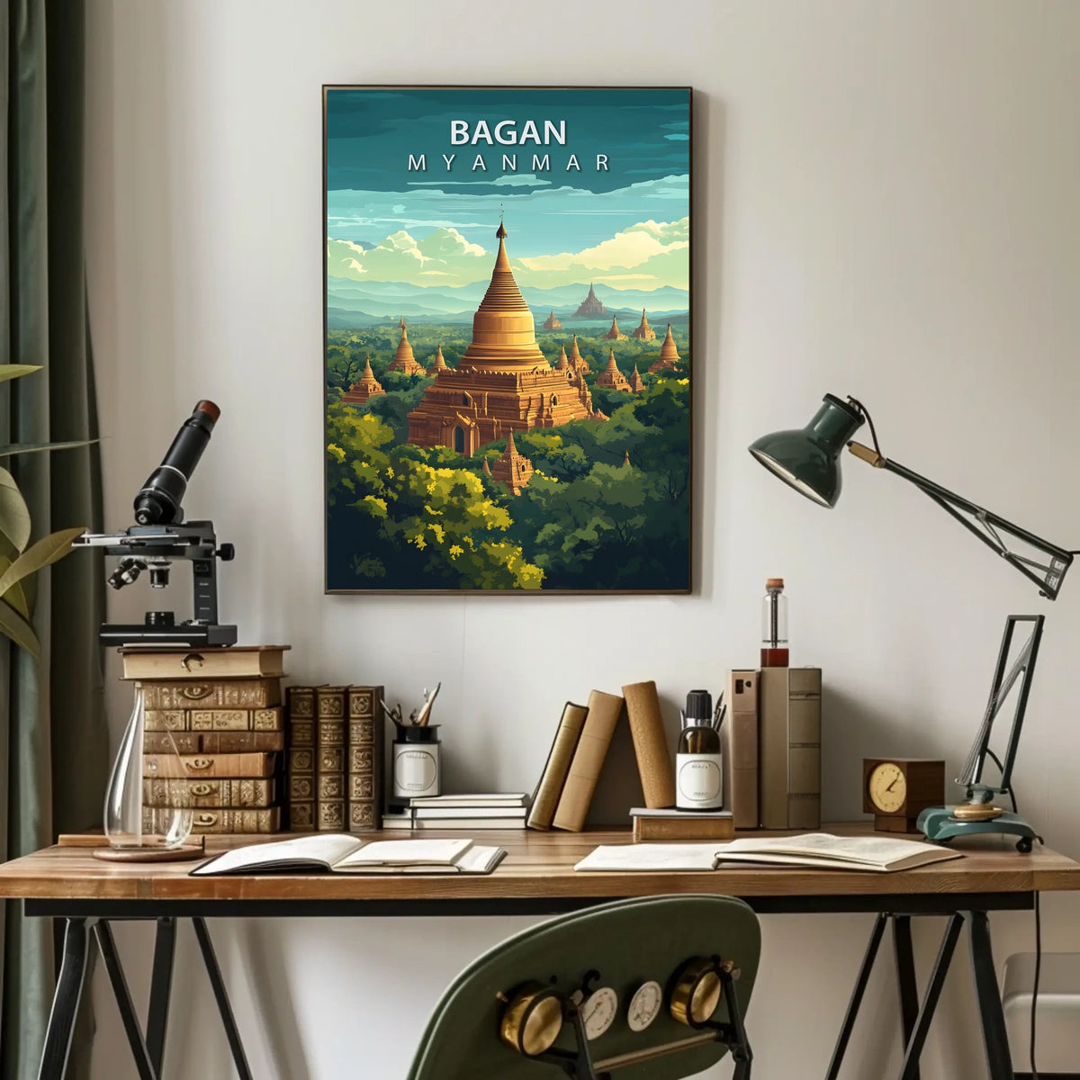 Bagan, Myanmar Poster