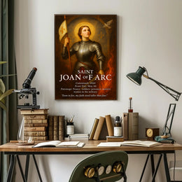 Saint Joan of Arc Poster PosterGoat