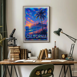 California Dreamscape Poster