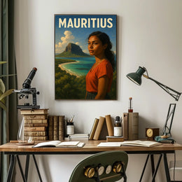 Mauritius Island Serenity Poster