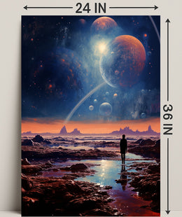 Cosmic Wanderer Poster PosterGoat