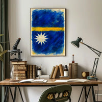 Abstract Flag Art Poster