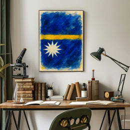 Abstract Flag Art Poster