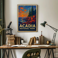 Acadia National Park Scenic Beauty Poster