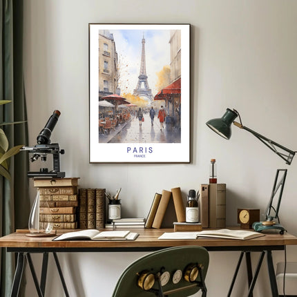 Autumn in Paris Poster