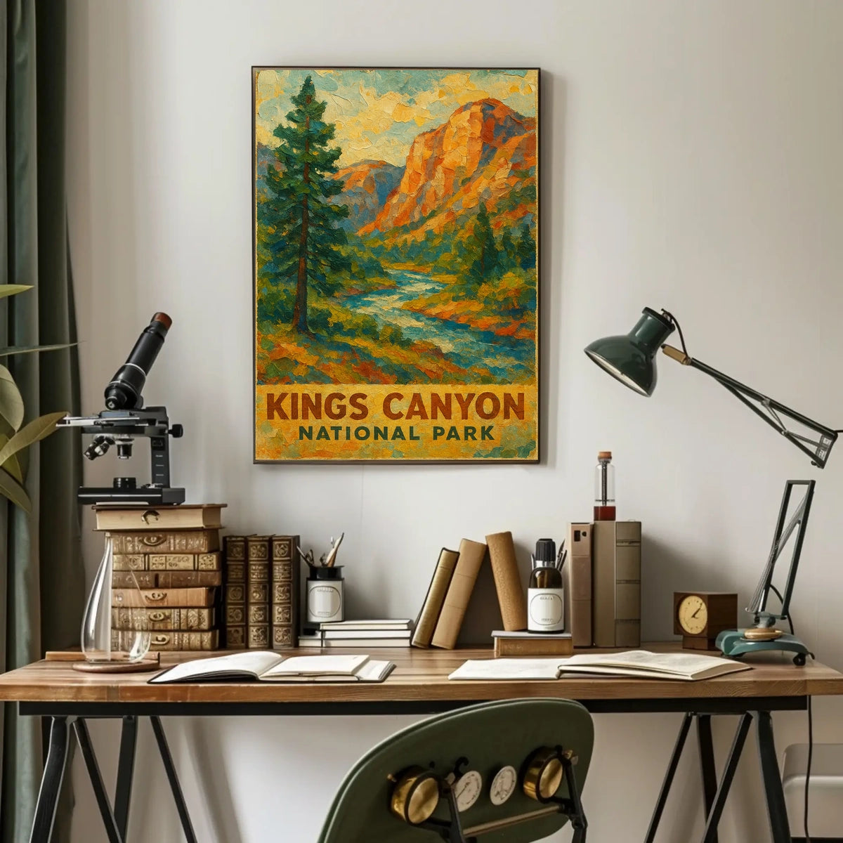 Kings Canyon National Park Poster